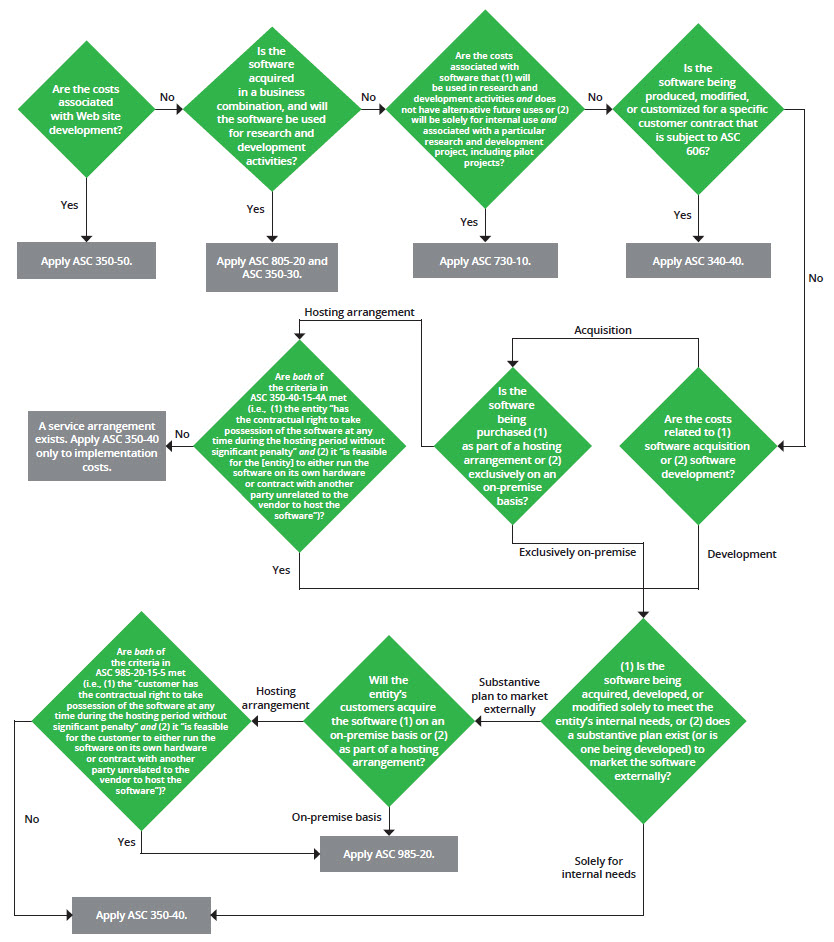 Technology Spotlight Scoping Considerations Related To Accounting For Software And Software Related Costs June 2020 Dart Deloitte Accounting Research Tool